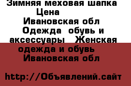 Зимняя меховая шапка › Цена ­ 2 000 - Ивановская обл. Одежда, обувь и аксессуары » Женская одежда и обувь   . Ивановская обл.